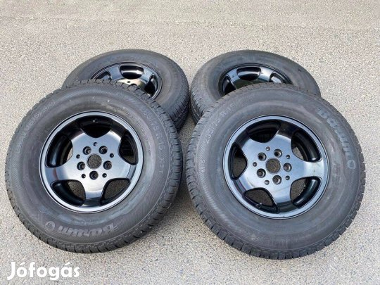 15" Jeep Cherokee felújított alufelni 5x114.3 Új 235/75R15 gumi 4x4