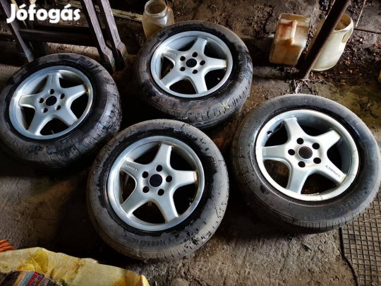 15" borbet alufelni, audi tehermentesítő karikával