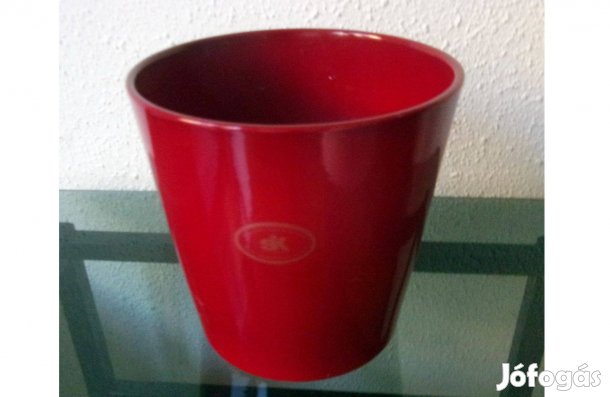15 cm átmérőjű kerámia kaspó virágtartó Újpest központ közelében