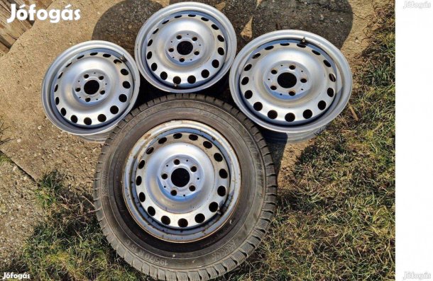 15 colos Mercedes Vito acélfelni és pótkerék 5x112 R15 garnitúra
