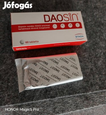 15 db Daosin tabletta hisztamin érzékenyeknek