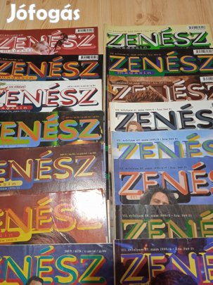 15 db Régi Zenész Magazin /egyben/ 1998-1999 /gyűjtőknek/