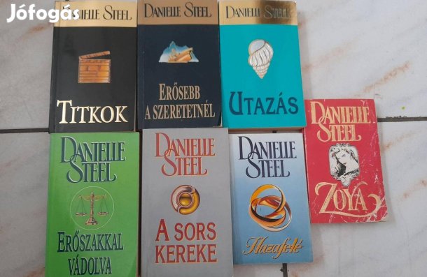15 db-os Daniella Steel könyvcsomag eladó!
