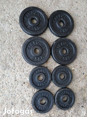 15 kg gyári vas súlytárcsa 31 mm súly súlyzó súlyok tárcsasúly