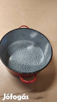 15 literes zománcozott lábas