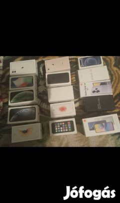 15db Üres Mobiltelefon Dobozok Egyben
