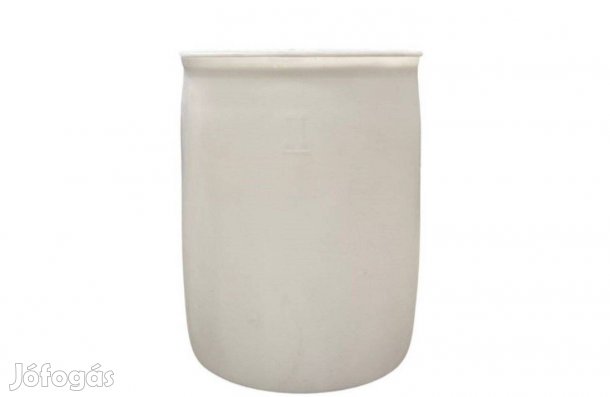 160 literes, UN minősített, rögzített tetejű tri-sure záras hordó