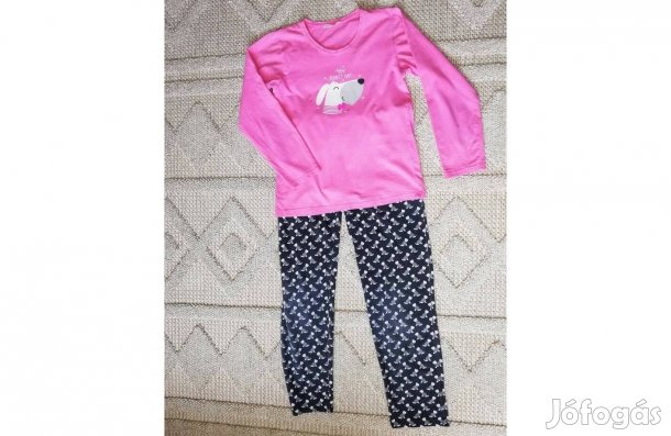 164/170 méretű pamut női/lány pizsama