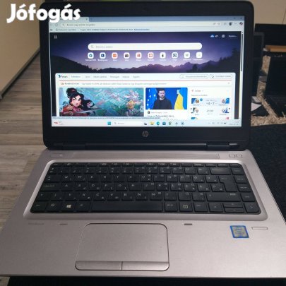 164.Hp 640 I5 7200U proceszor 8 g ddr4 256 gb nvme ssd magyar bill