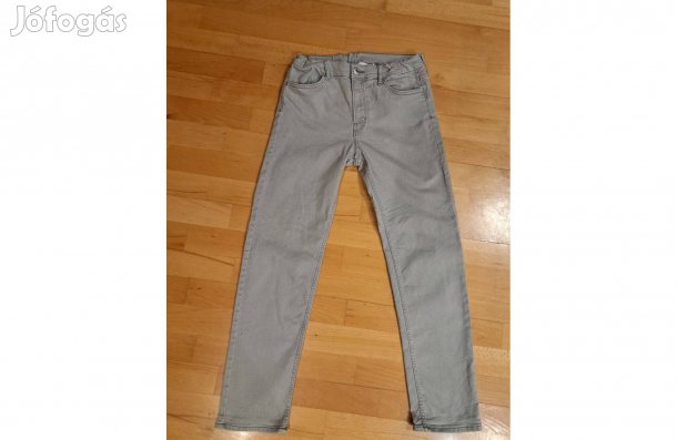 164-es H&M szürke Slim fit farmernadrág