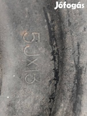 165/70/13-as 4db. nyári autógumi felnivel