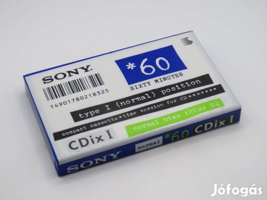 169 - Kazetta - Sony Cdixi 60