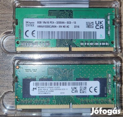 16GB (2x8gb) DDR4 Laptop memória RAM 3200 Mhz