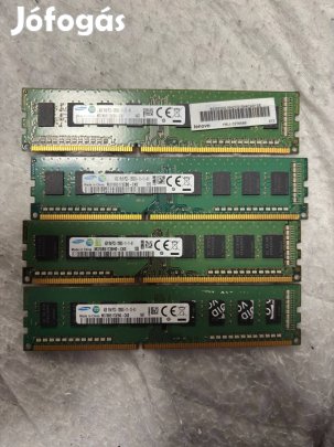 16Gb Samsung DDR 3 1600Mhz ram asztali gépbe tesztelt
