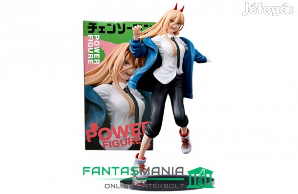 16-18cm Anime Chainsaw Man Power figura szaladó pózban