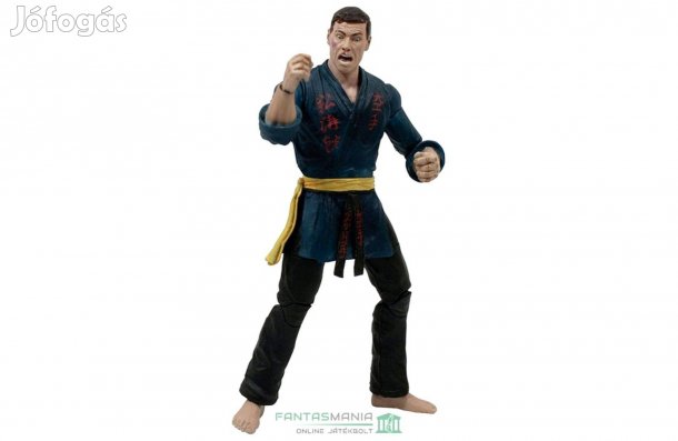 16-18cm Jean Claude Van Damme figura - Blue Gi Version