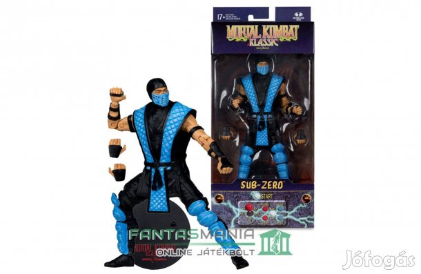 16-18cm Mortal Kombat Klassic figura SUB-Zero Subzero