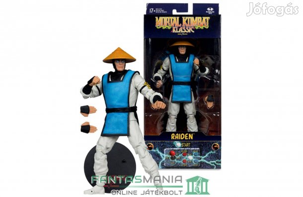 16-18cm Mortal Kombat Klassic figura - Raiden villám isten figura