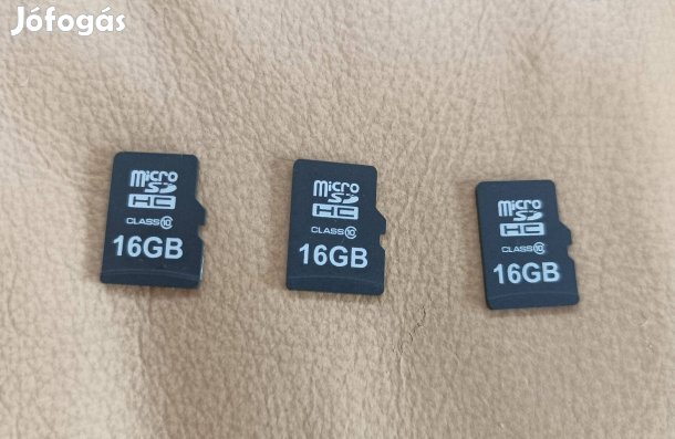 16 Gb-os újszerű micro SD kártya