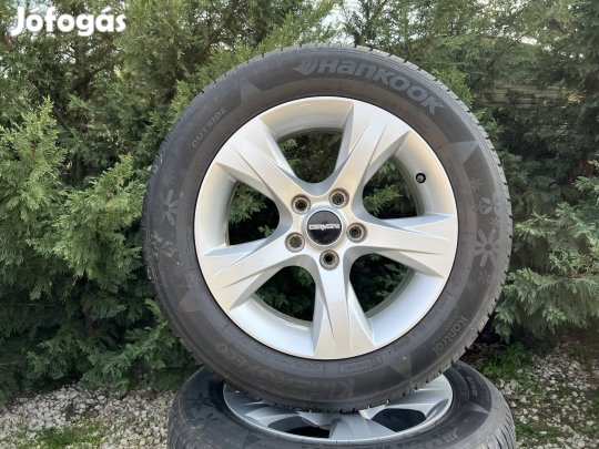 16" 5x114.3 gyári Hyundai/Kia alufelni nyárigumikkal!