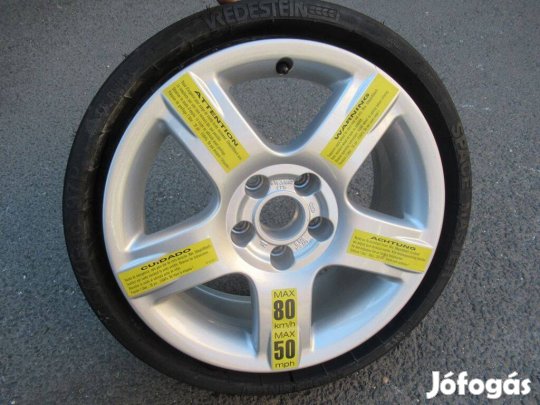 16" Audi gyári alakváltó pótkerék 5x112 A4 A6 mankókerék felni VW