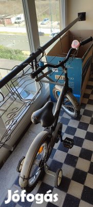 16" Caprine gyermek kerékpár pótkerékkel, 2db csengővel 