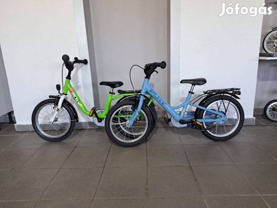 16" Puky zöld és kék alu gyerek kerékpár 16-os gyermek bicikli