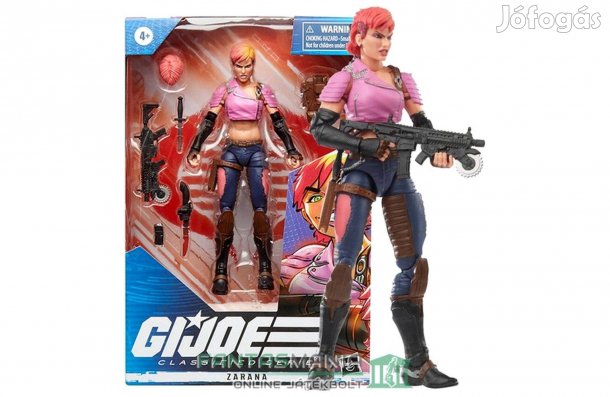 16 cm G.I. Joe GI Joe Classified figura Dreadnok Zarana figura