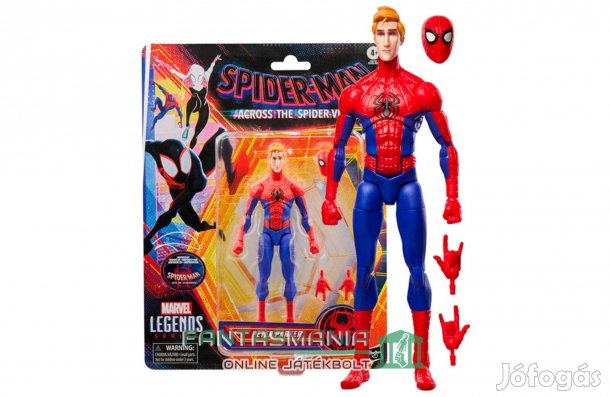 16 cm Marvel Legends Spider-Man Animated: Peter B Parker Pókember