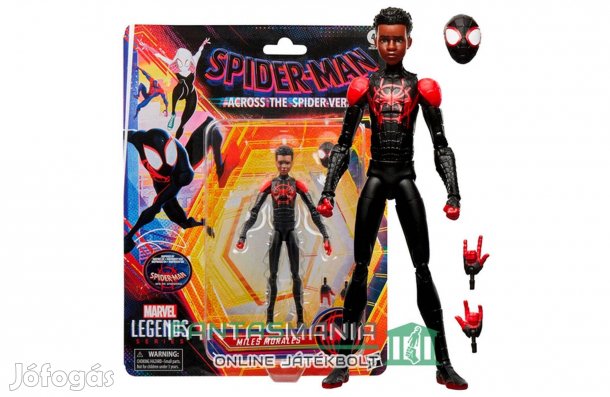 16 cm-es Marvel Legends - Spider-Man Animated: Miles Morales