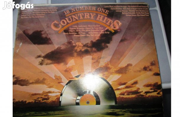 16 number one country hits bakelit hanglemez eladó