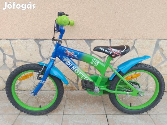 16-os Dinotti Air 16 kontrafékes gyerek kerékpár bicikli. 