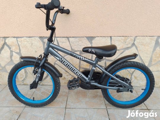 16-os Scirocco kontrafékes gyerek kerékpár bicikli. 