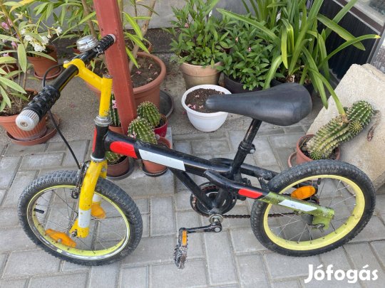 16-os gyerekbicikli eladó