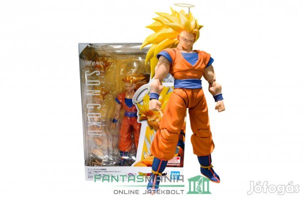 16cm Dragon Ball figura Son Goku Songoku figura hosszú sárga hajú SSJ3