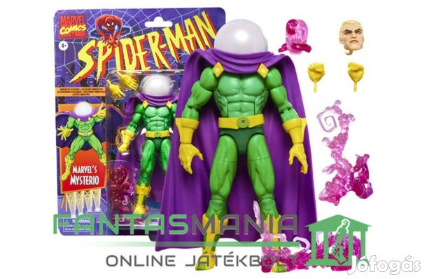 16cm Marvel Legends figura Animated Spider-Man - Mysterio misztérió