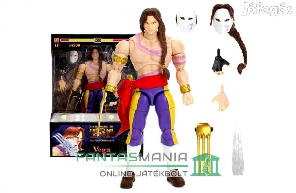 16cm Street Fighter figura Vega maszkos harcos Ultra Street Fighter 2