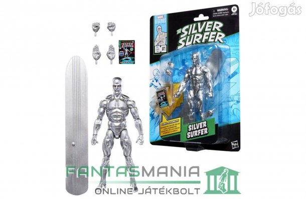 16cm-es Marvel Legends figura - Silver Surfer / Ezüst Utazó