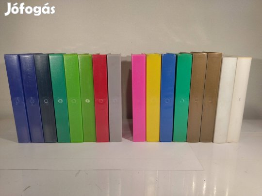 16db Színes VHS videókazetta Tok Kis Tokos