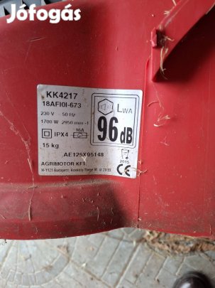 1700 W - os hibás elektromos funyíró ( 2 db )