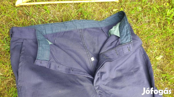 170 / 50 -es méretű sötétkék munkás nadrág eladó
