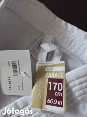 170-es Karate ruha felsö új nadrág alig használt