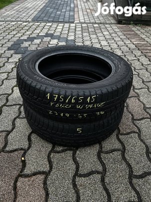 175/65R15 2db téli Yokohama W Drive gumi 175/65 R15 175 65 15 téligumi