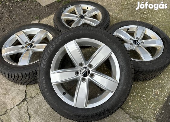 17 5x112 Passat B8 Corvara Superb alufelni 215/55 R17 Nokian téli gumi