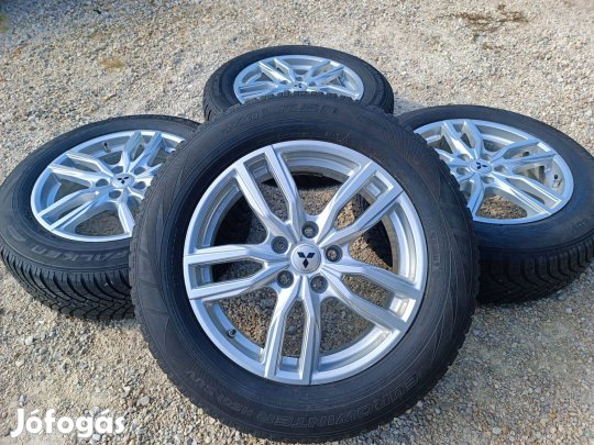 17" Gyári Mitsubishi alufelni 5*114,3 téli gumi szenzor Eclipse Cross