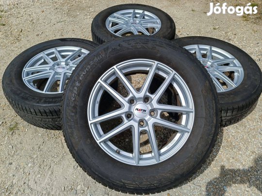 17" Platin alufelni 5*114,3 téli gumik szenzor Renault Espace