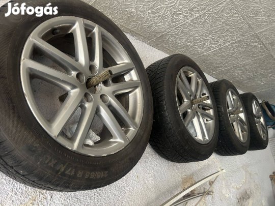 17" (5x112 7,5J, ET47) felnik ajándék téli gmikkal eladó