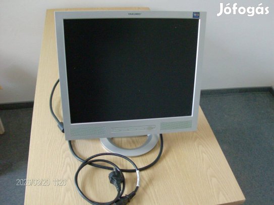 17"-os TFT (38X34 cm) képernyő, monitor, Yakumo TFT 17 Xpt, 700P model