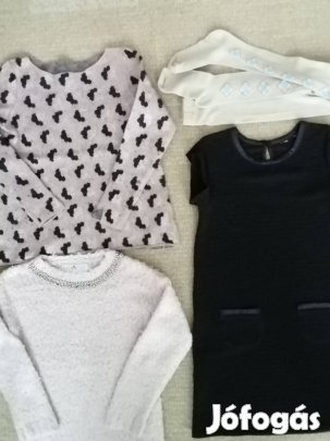 17 darabos lányka márkás ruhacsomag új állapotban, 134-140, 8-9 év