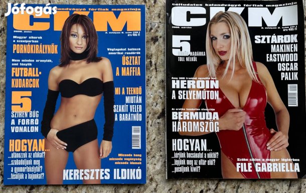 17 darabos vegyes retro magazin csomag Eladó